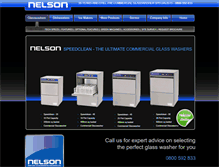 Tablet Screenshot of nelsonglasswashers.co.uk